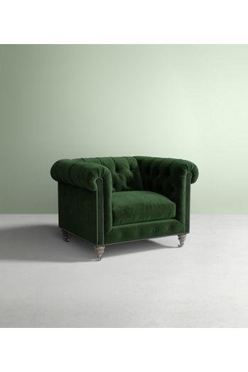 Lyre Chesterfield Chair