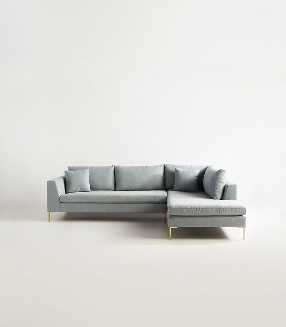Edlyn Chaise Sectional AnthroLiving