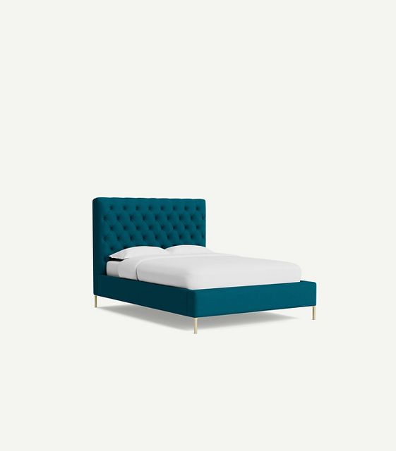 Anthropologie king store bed