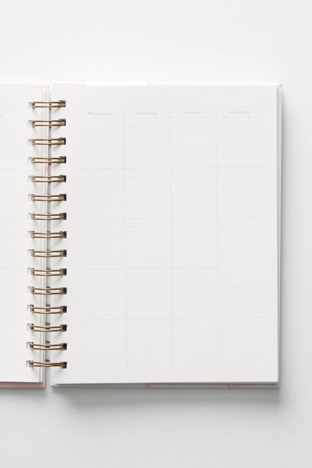 Marble Undated 12-Month Planner #1