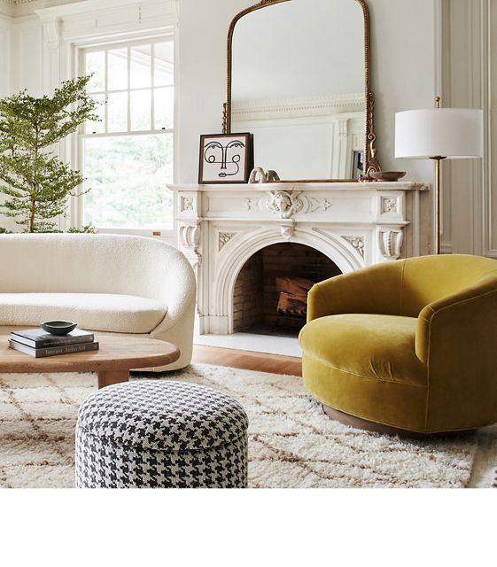 Anthropologie swivel store chair