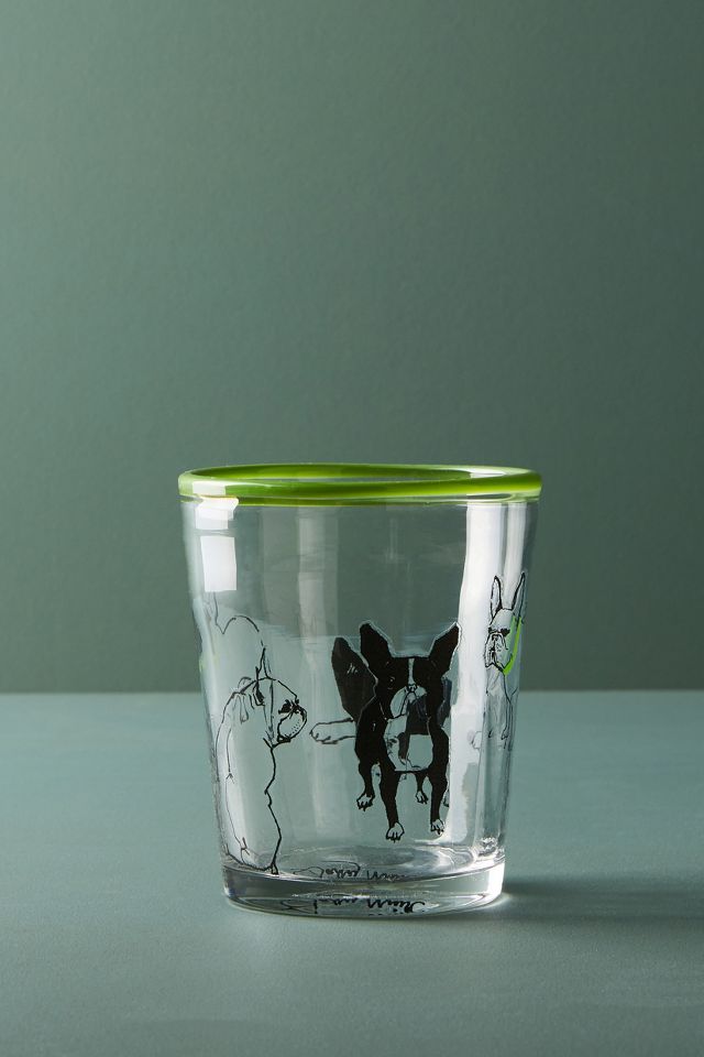 Sally Muir Dog a Day Juice Glass