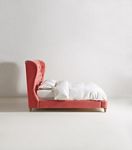 Tufted Wingback Bed
