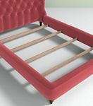 Tufted Wingback Bed