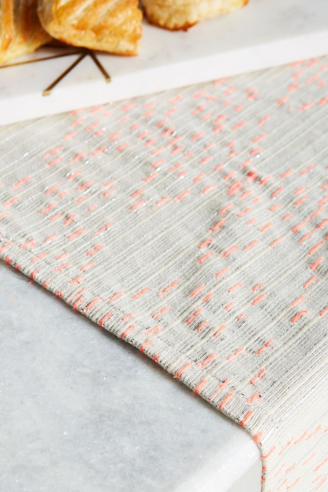 Penelope Tasseled Table Runner #1