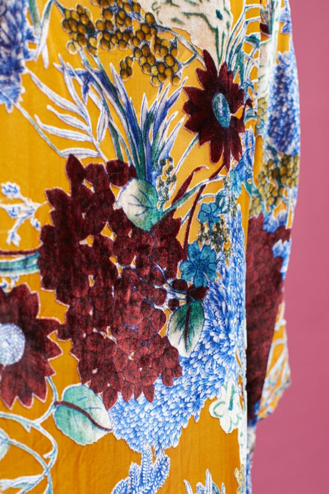 Aurelia Velvet Floral Kimono #2