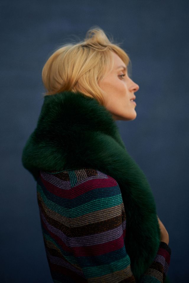 Carol Faux Fur Collar #1
