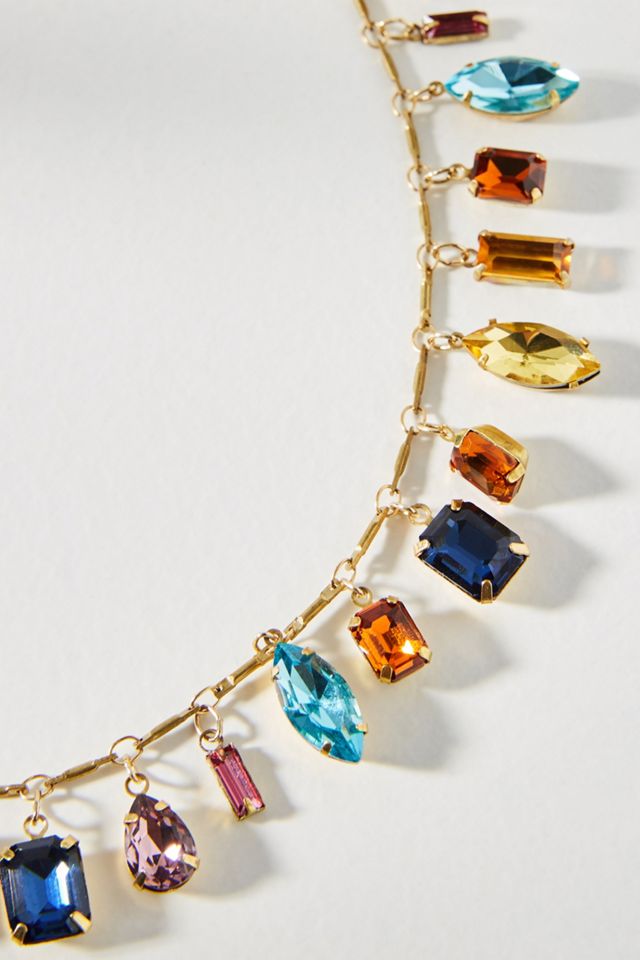 Candy Charm Bib Necklace #1