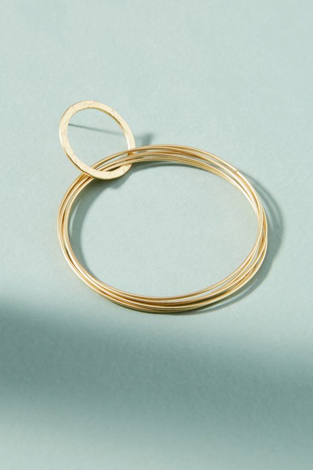 Interlocked Drop Earrings #1