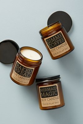 The Burlap Bag Soy Candle