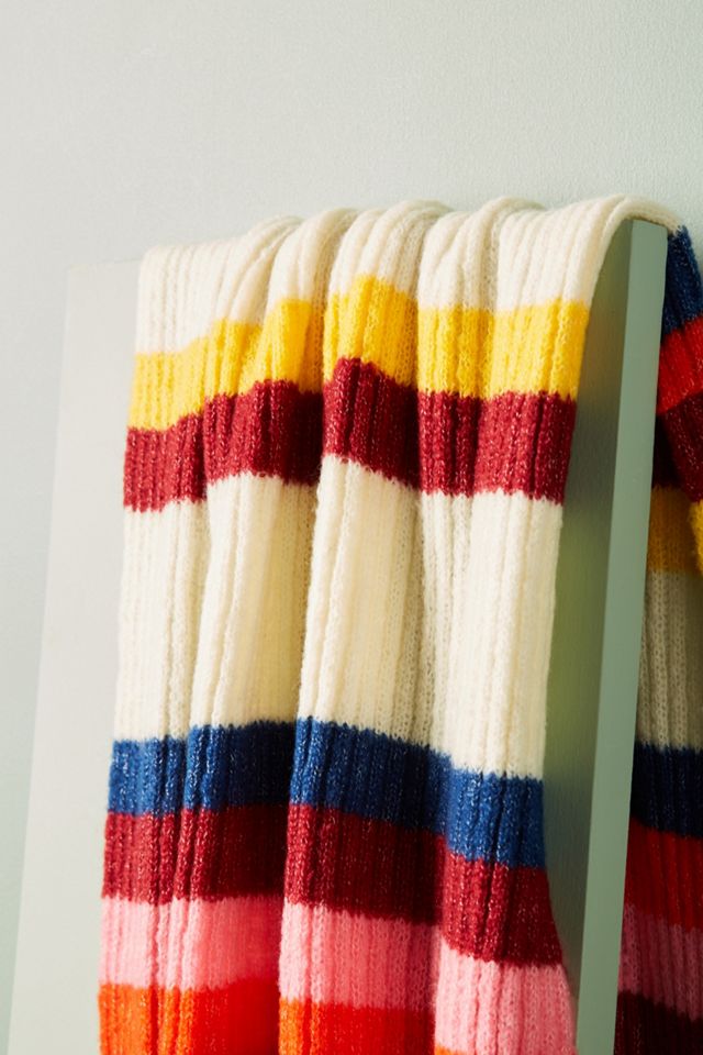 Cheery Striped Infinity Scarf #2