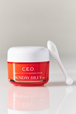 Crème Hydratante Vitamin C Sunday Riley C.E.O. - 50g - Antioxydant - Neuf Dans Boîte