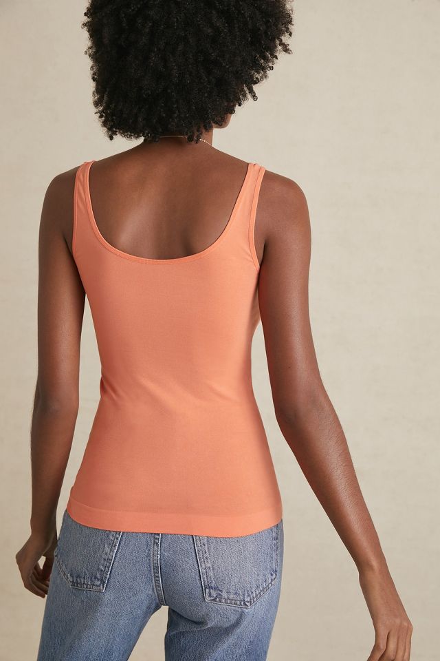By Anthropologie Seamless Scallop Tank