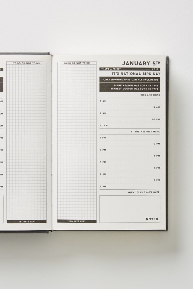 Penciled In 2018 Planner #1