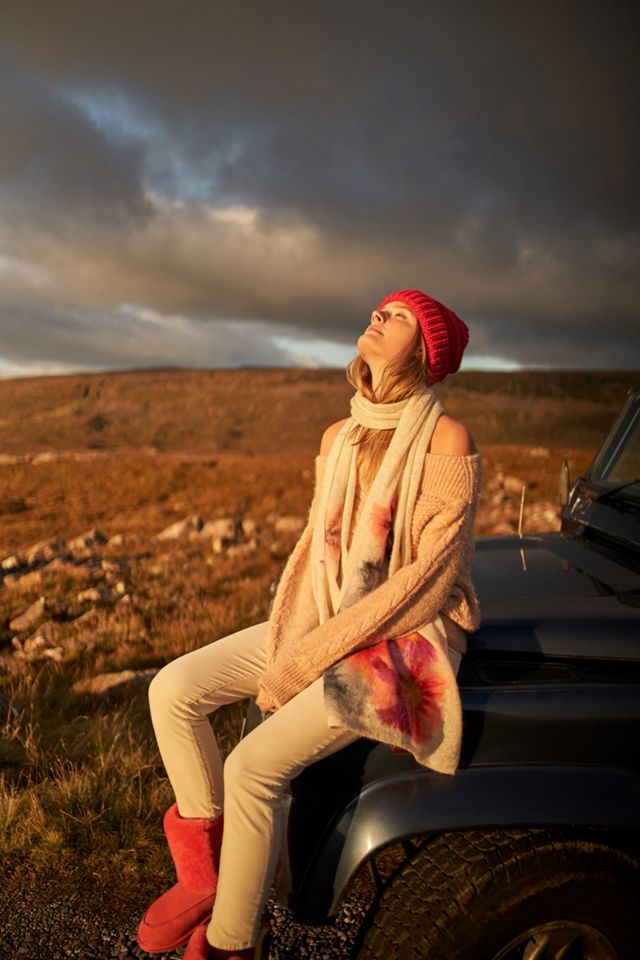 Felted Bouquet Scarf #2