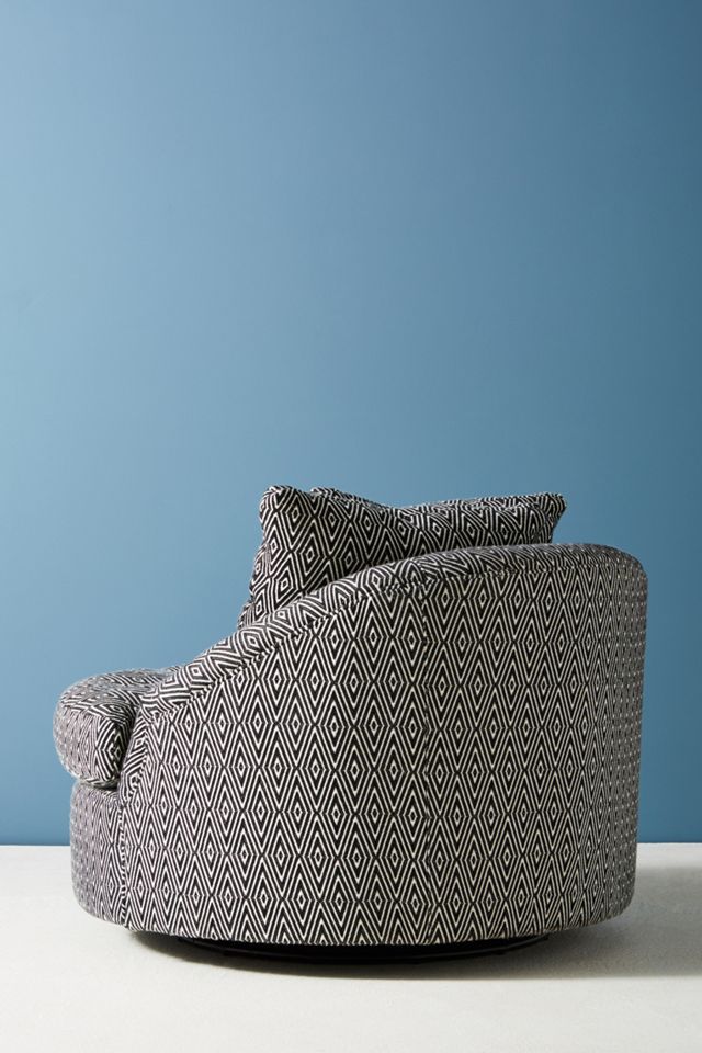 Wool Diamond Barwick Swivel Chair #2