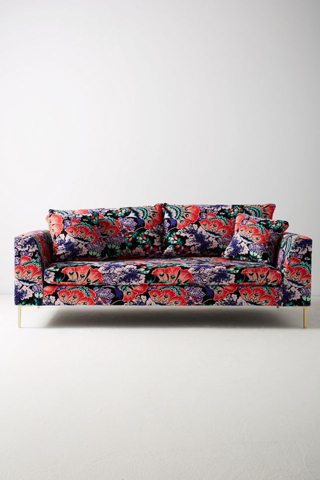 Liberty for Anthropologie Feather Bloom Edlyn Sofa #1