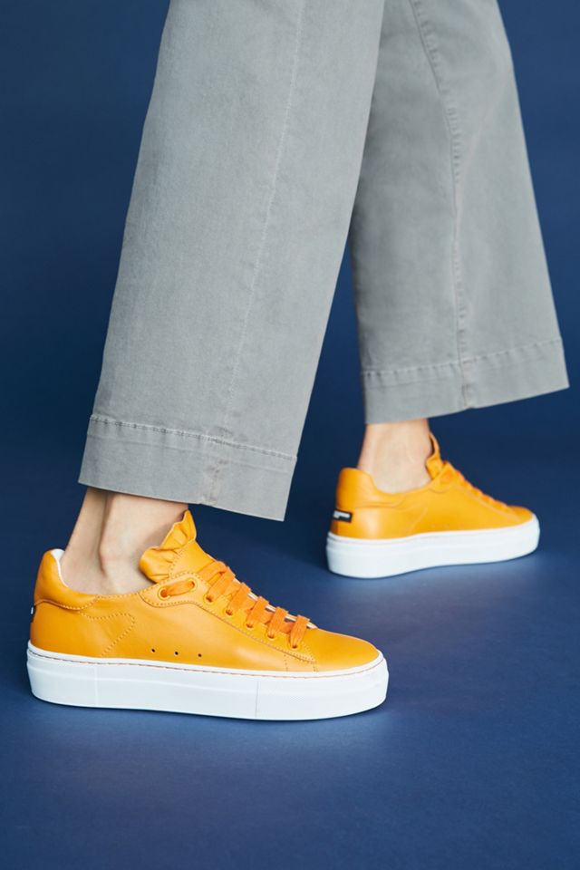 Jil Sander Navy Arancio Sneakers #1
