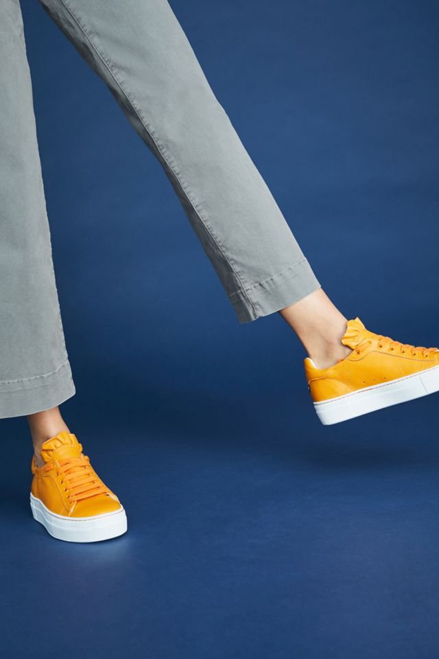 Jil Sander Navy Arancio Sneakers #2