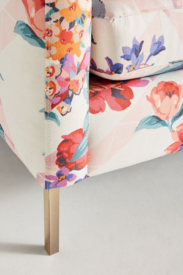 Liberty for Anthropologie Geo Paradise Garden Angelina Sofa #5
