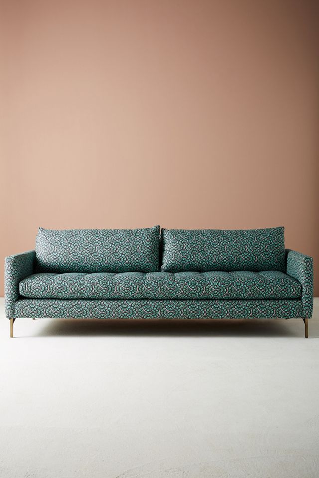 Liberty for Anthropologie Feather Fan Angelina Sofa #1