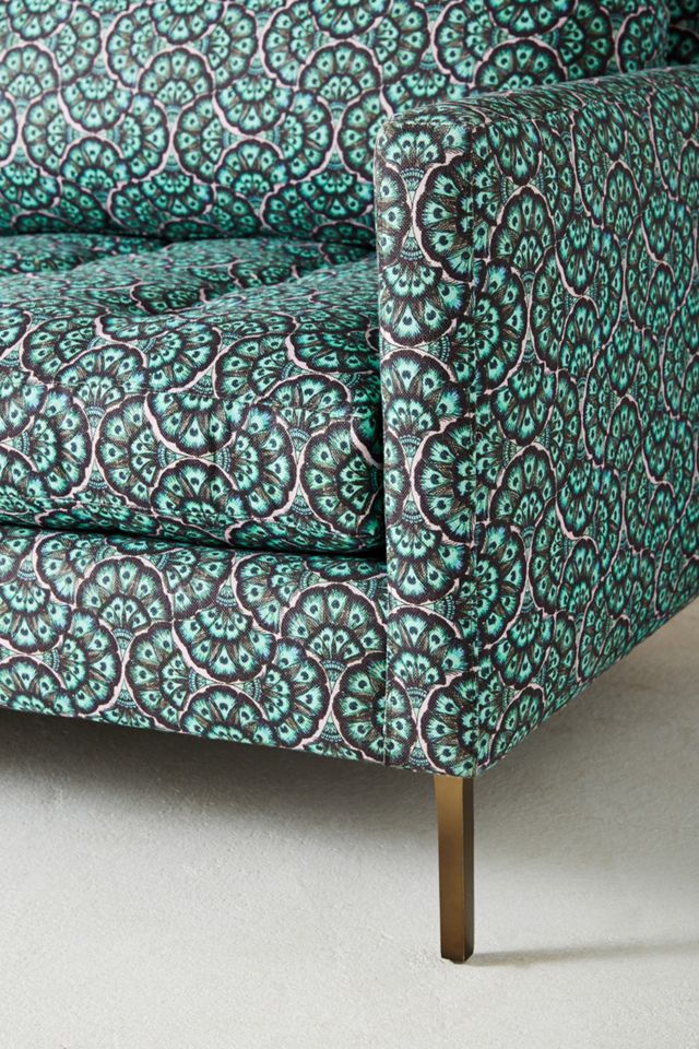 Liberty for Anthropologie Feather Fan Angelina Sofa #4