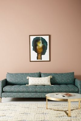 Liberty for Anthropologie Feather Fan Angelina Sofa