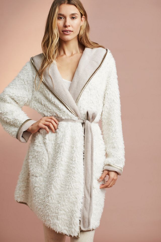 Reversible Sherpa Robe #3
