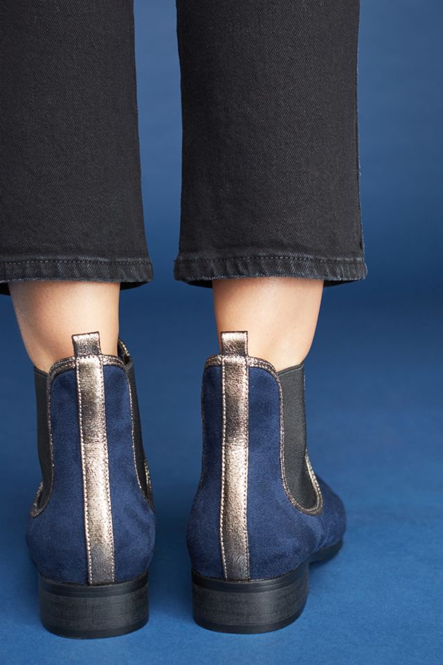 Vanessa Wu Suede Effect Chelsea Boots #1