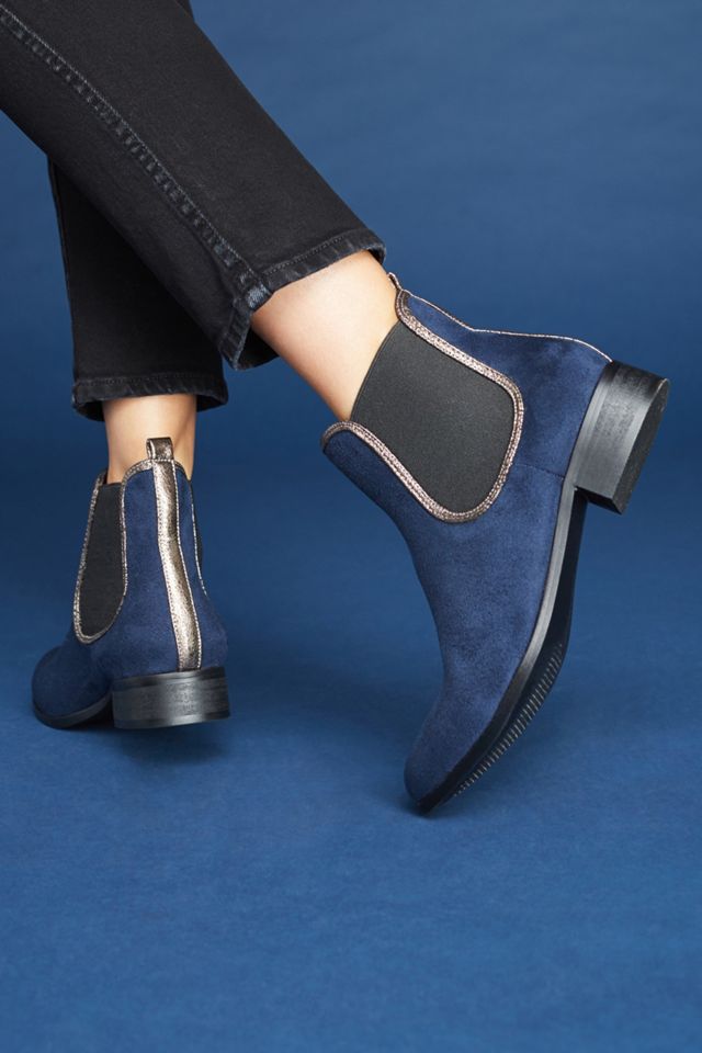 Vanessa Wu Suede Effect Chelsea Boots #3
