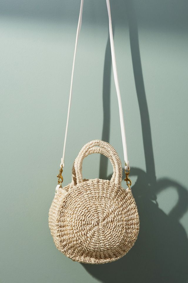 Clare V. Alice Circle Bag  Bags, Handbag accessories, Straw bag