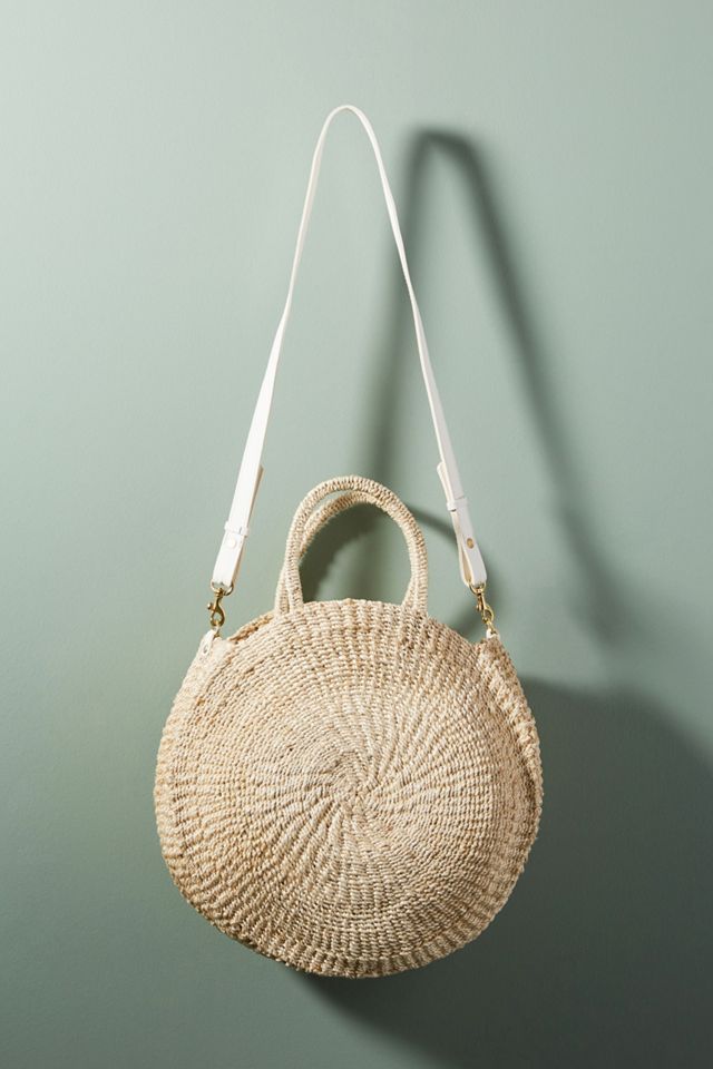 Clare V. Alice Circle Bag  Bags, Handbag accessories, Straw bag