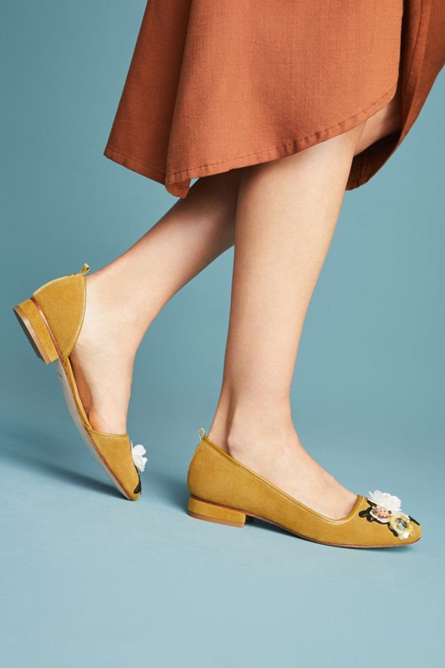 Bill Blass Lola Embellished Ballet Flats #2