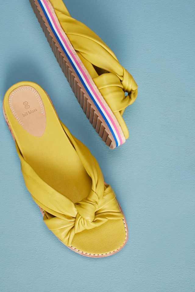 Bill Blass Padget Knot Sandal Slides #4