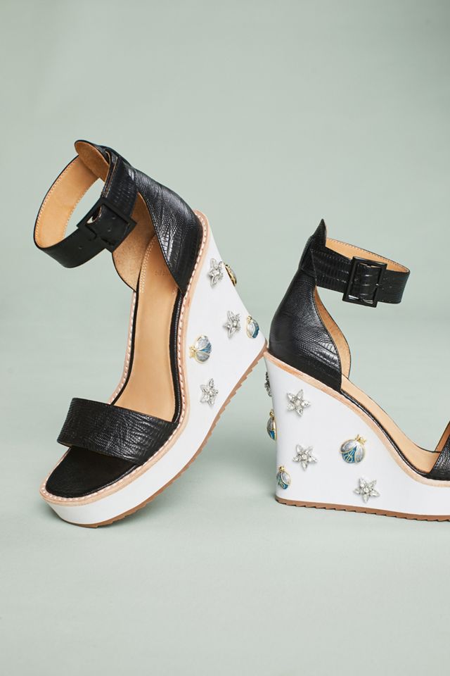 Bill Blass Dansby Wedge Sandals #4