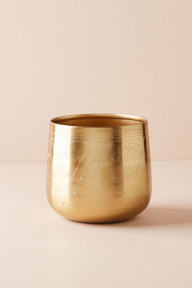 Etched Golden Pot #1
