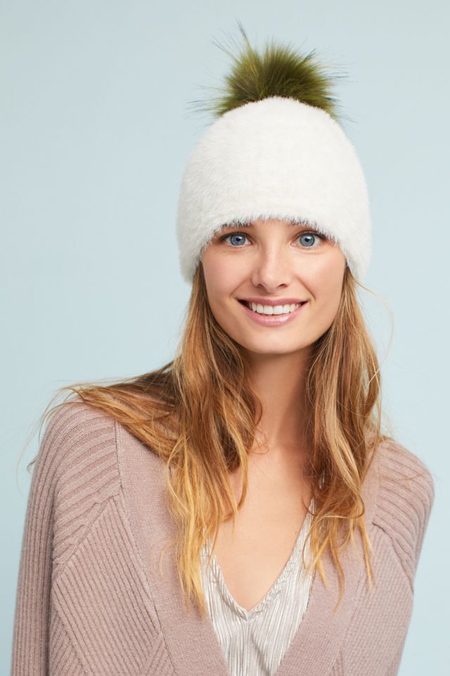 Cozy Pommed Beanie #2