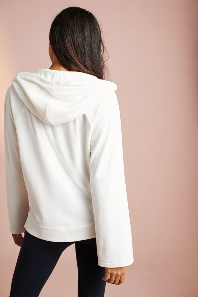 Velour Hooded Pullover #2