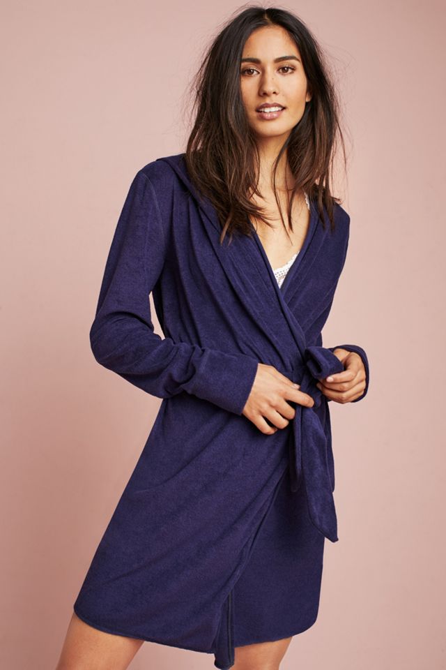 Hooded Terry Robe #1