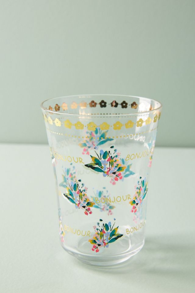 Gilded Journey Juice Glass | Anthropologie