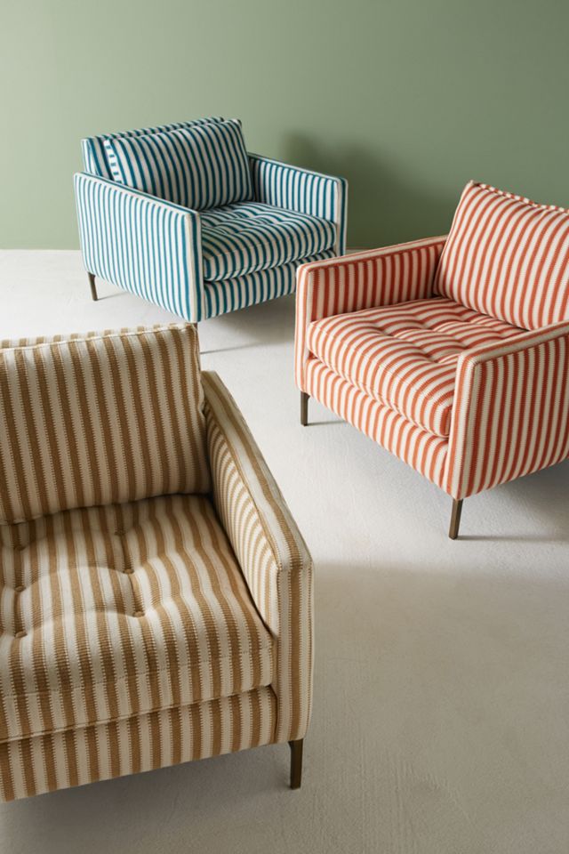 Yalani Stripe Angelina Chair #7