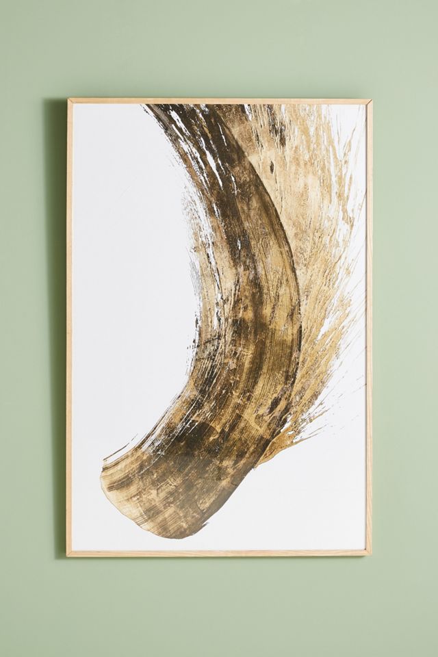 Gold Movement Wall Art #1