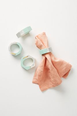 Tonality Napkin Ring Set