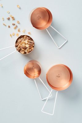 Enamel Measuring Cups, Set of 4
