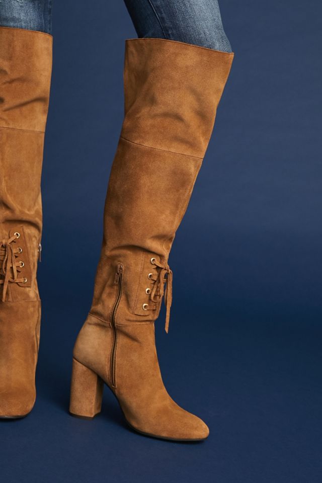 Elysess Over-The-Knee Lace-Up Boots #1