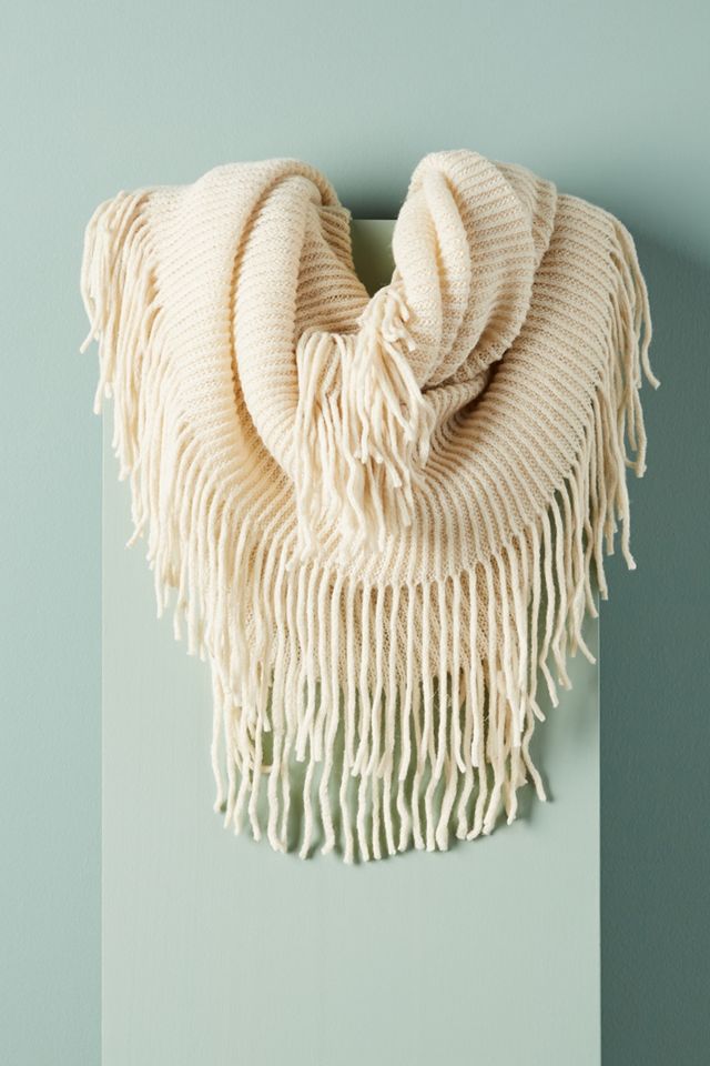 Fringed Infinity Scarf #3