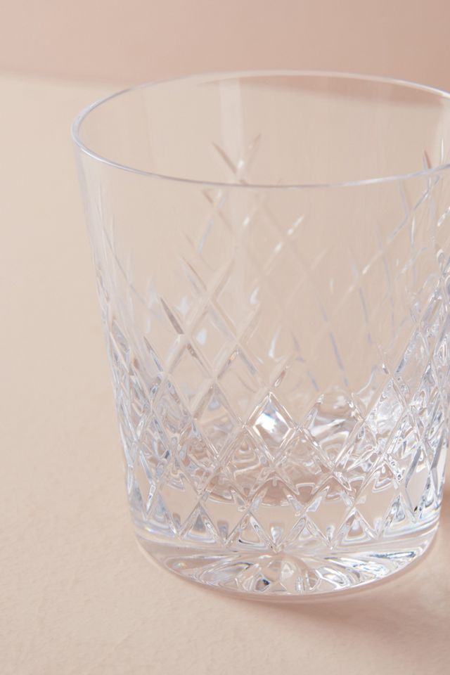 Soho Home Barwell Cut Crystal Rocks Glass #1
