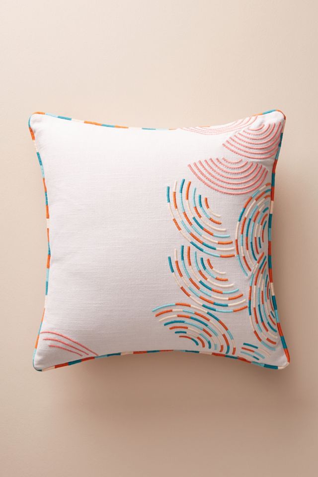 Abstract Watercolor Pillow #1