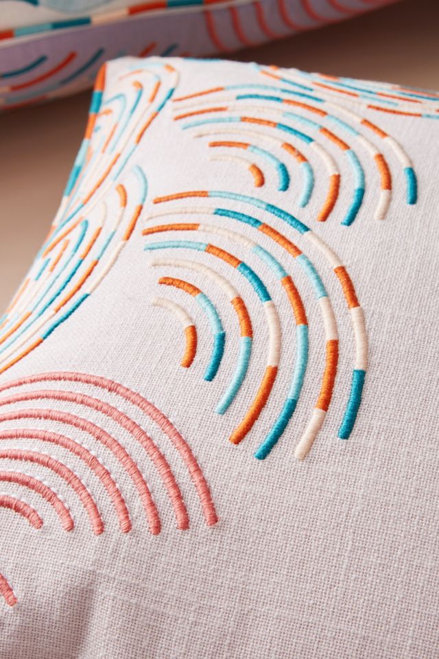 Abstract Watercolor Pillow #2