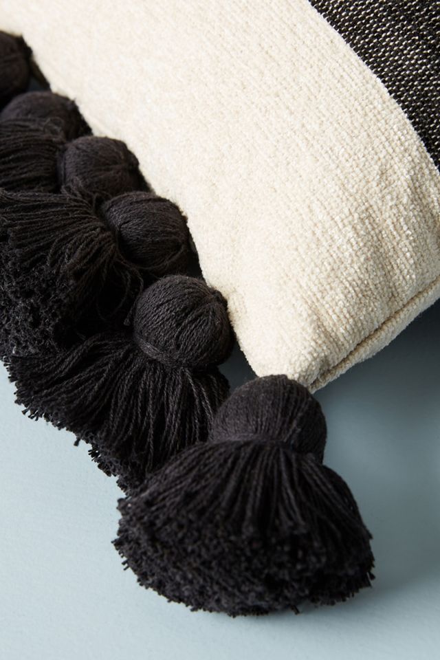 Tasseled Chenille Nadia Pillow #1
